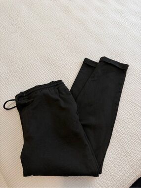 Men's Black Drawstring Jogger Pants